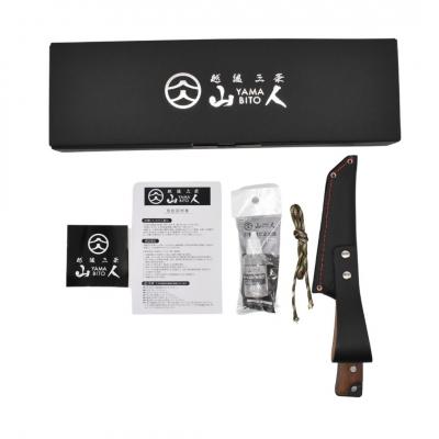 ふるさと納税 三条市 [山人] 両刃切り出しナイフ 本革ケース付 フルタング仕様 アウトドア 【041S024】 |  | 03