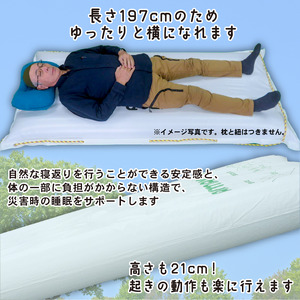 エアーベッド 空気で簡単 ベッド 3枚 ハンディポンプ 1丁 防災用 防災グッズ 防災