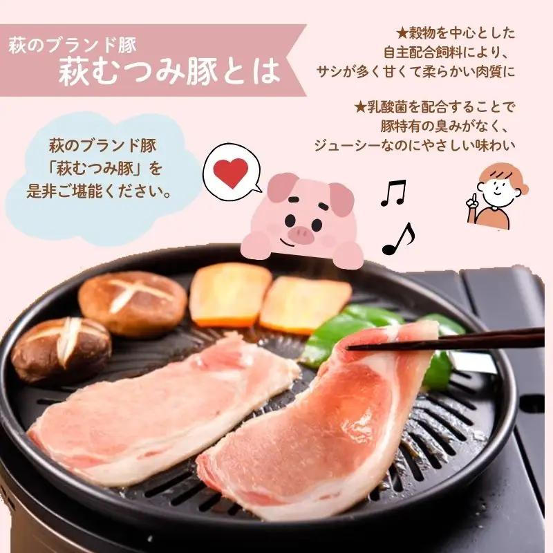 萩むつみ豚 豚まん・お肉手土産セット（保冷バッグ付）