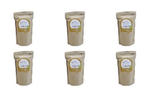 【人気急上昇中】 強力粉 銀河のちから 合計 3kg ( 500g x 6袋) 国産 小麦粉 パン お菓子 作り 岩手県 北上市 C0299 西部開発農産