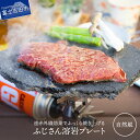 キャンプ用品 溶岩プレート キャンプ アウトドア 遠赤外線 焼肉 BBQ アウトドア用品 調理器具 ふじさん 焼肉プレート (自然風)