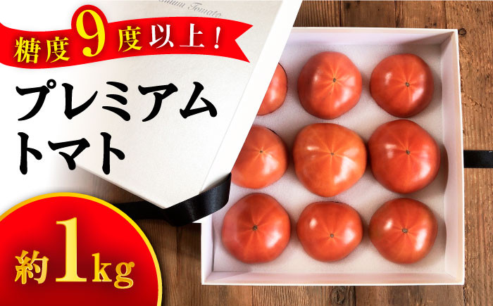 
トマト ミスズプレミアム トマト 約1kg（9個） 西海市産 トマト とまと 野菜 新鮮 旬 ＜株式会社ミスズアグリ西海＞ [CFN002]
