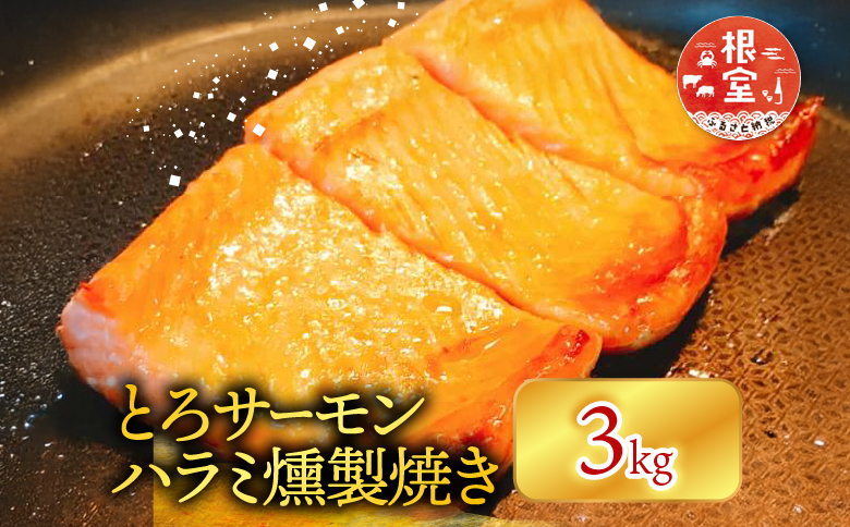 とろサーモンハラミ燻製焼き3kg B-09069