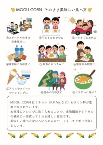 MOGU CORN 詰め合わせ（ばら×1袋・1本）