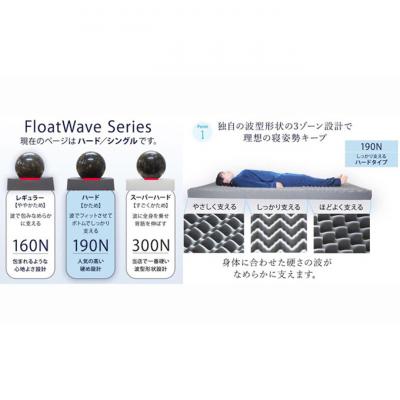 ふるさと納税 豊郷町 アキレス 健康サポートマットレス FloatWave ハードタイプ S [53820425] |  | 02
