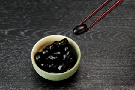 P2　丹波黒大豆煮豆「まめ自慢」4パック