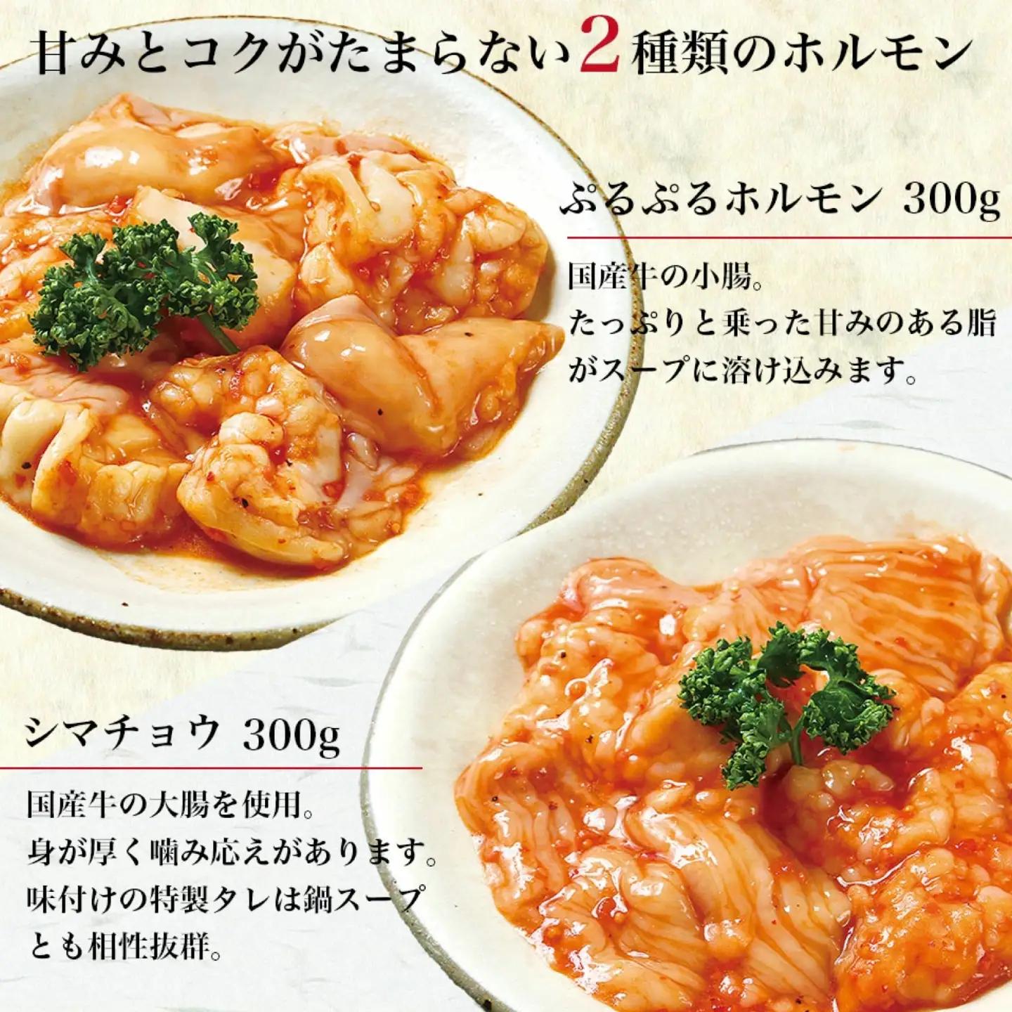 国産牛 もつ鍋セット【4人前】 [C-019004]
