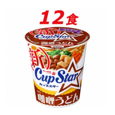 ふるさと納税 前橋市 サンヨー食品のサッポロ一番　カップスター　カリーうどん×12食