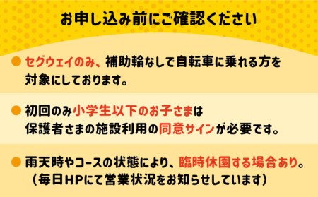 ＜各30分利用券＞ゴーカート＆セグウェイ・キックボード・ミニカートの中から１種類 吉野ヶ里/e-ビークルパーク レジャー 乗り物 のりもの アウトドア 遊び 利用券[FCS003]
