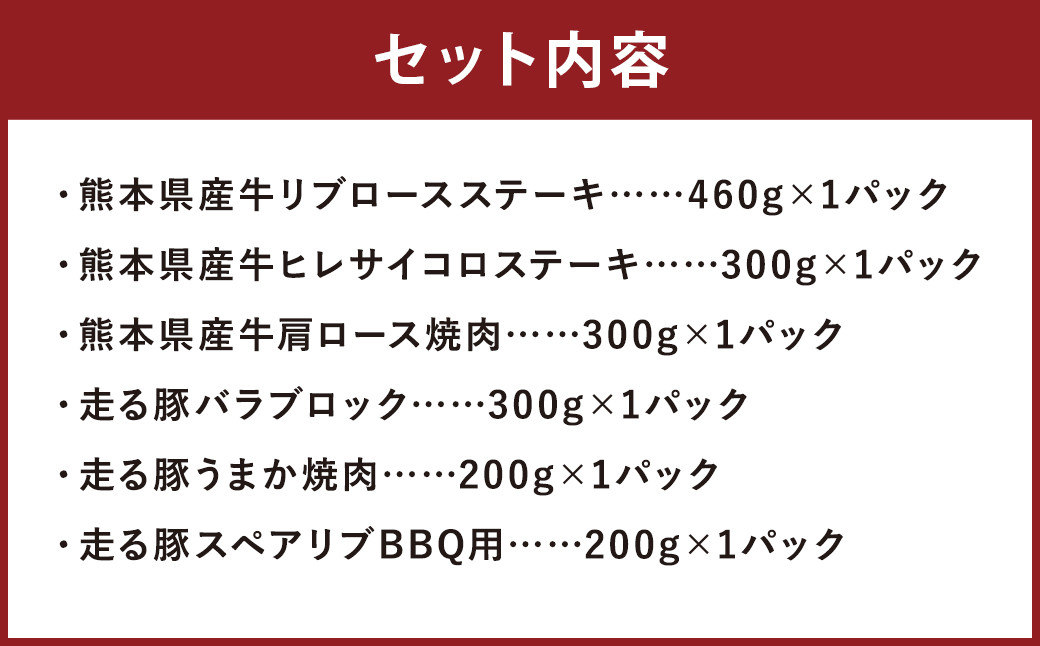 ブランド牛「希紡の牛」と「走る豚」の贅沢BBQセット