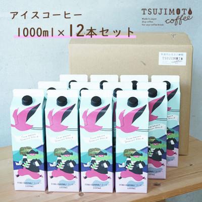 ふるさと納税 和泉市 アイスコーヒー　カリビアントレジャーブレンド【無糖】　1,000ml×12本　　自社焙煎