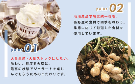 018-11イタリア仕込みの味！「アリエッタ デル ジェラート」のジェラート詰合せ（12個入）
