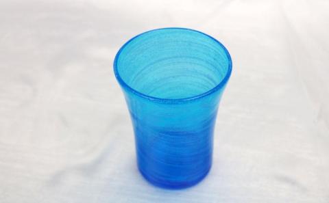 【琉球ガラス 匠工房】海の泡 グラス（2個）セット