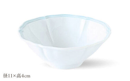 【波佐見焼】ombre de fleur ボウルS melodie blue 3個セット【翔芳窯】[FE502]