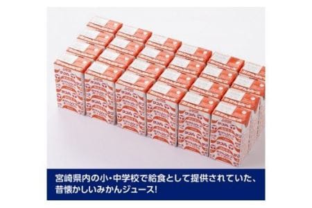 サンA みかんジュース100% 125ml 紙パック24本入り 飲料 ミカン
