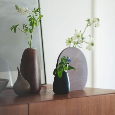 ふるさと納税 旭川市 【2025年7月上旬発送】SASAKIのMangoVase R/W│木製雑貨 花器_03255 |  | 01