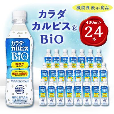 ふるさと納税 館林市 「カラダカルピス(R)BIO」PET430ml　24本