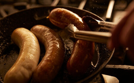 【ジャングルケイブ】肉感たっぷり 手作り無添加ソーセージ(スモーク)5本×約100g｜京都 御所南 ソーセージとお肉の店 人気セット