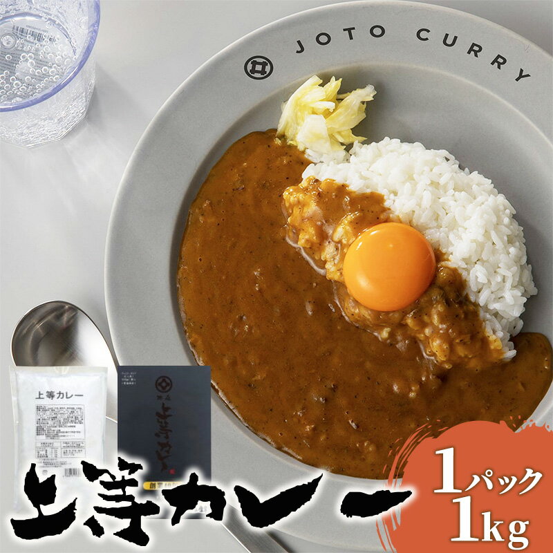 【ふるさと納税】カレー レトルト 上等カレー 6人前 ファミリータイプ 神田カレーグランプリ最優秀賞 大阪市ふるさと寄附金 記念品　 加工品 惣菜 保存食 非常食 インスタント レトルトカレー レトルト食品