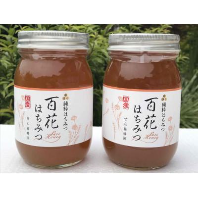 ふるさと納税 世羅町 【広島県世羅町産】百花はちみつ 1.2kg(600g×2個)