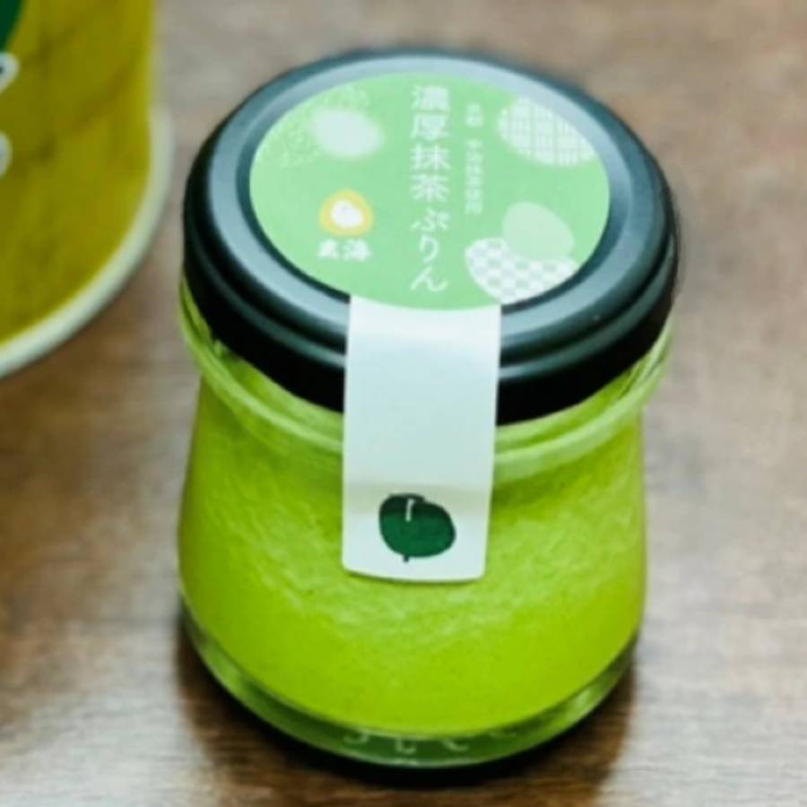 ＜水たき玄海＞高級茶葉使用 濃厚抹茶ぷりん　12個入
