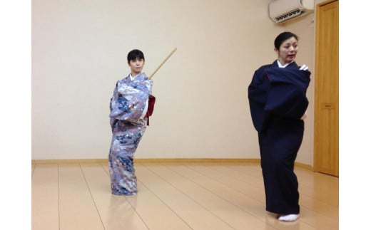 
花柳流日本舞踊　通常お稽古1か月（入門1年以降の門弟 向け）
