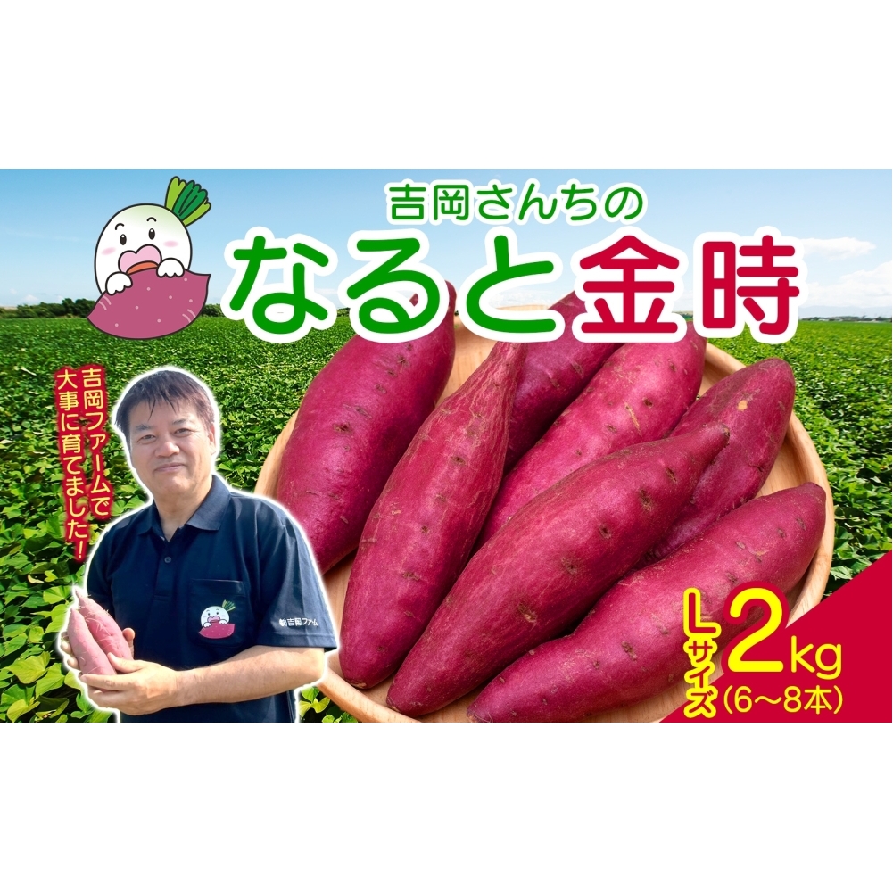 「吉岡さんちのなると金時」 Lサイズ 2kg
