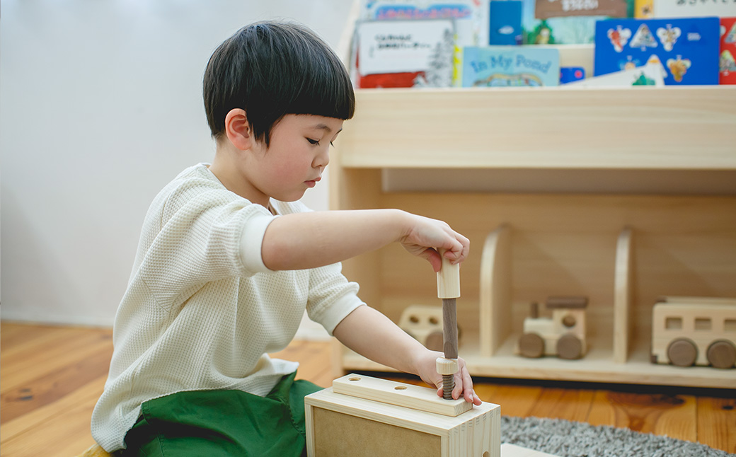 八代市産材 IKONIH 大工 セット 12種 木工玩具 おもちゃ_イメージ3