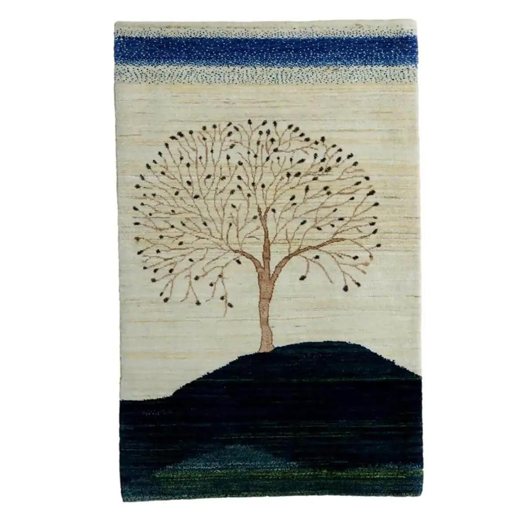  【限定1品】ギャッベ ルリバフ 123×78cm