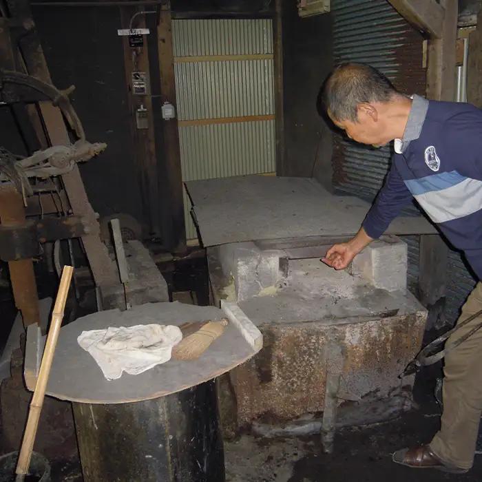 【房州鋸】中屋雄造正直「盆栽用鋸５寸」 [0060-0009]