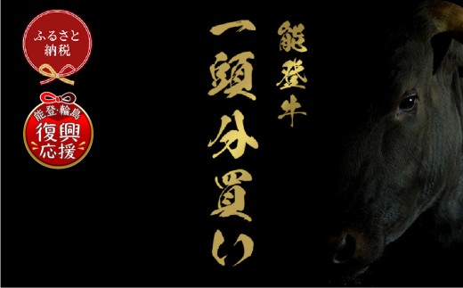 【和牛セレブ】能登牛 一頭買い（一括配送） wa111-044