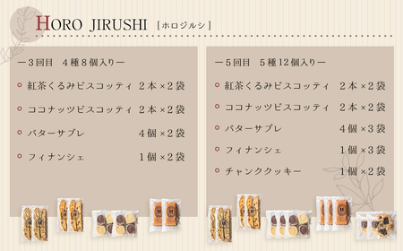 【定期便 5回】下呂の焼菓子 定期便【tc12】