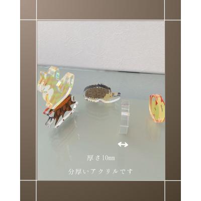 ふるさと納税 羽島市 季節のアクリル積み木　収納ケース付〜11月〜 |  | 02