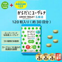 【ふるさと納税】からだに ユーグレナ グリーン タブレット 乳酸菌 300mg × 120粒 36g | ふるさと納税 サプリメント ユーグレナ タブレット サプリ 健康 栄養 栄養価 ふるさと 沖縄県 沖縄 石垣 石垣島 石垣市 人気 送料無料 YG-5-1