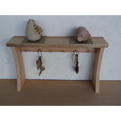 ふるさと納税 飛騨市 キーフック　ホワイト　45cm