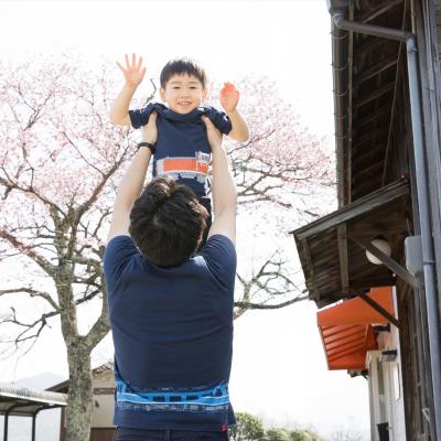 ふるさと納税 八頭町 若桜鉄道×OJICOコラボ　つながるトレインTシャツ(半袖110-120cm)「DDデザイン」 |  | 02