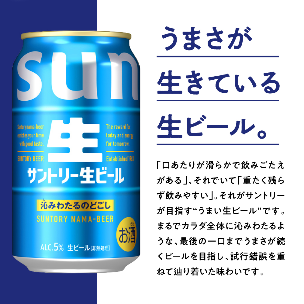 【12ヵ月定期便】2箱セット サントリー トリプル生 350ml×24本 12ヶ月コース(計24箱)  ch016-022s-4r_イメージ3