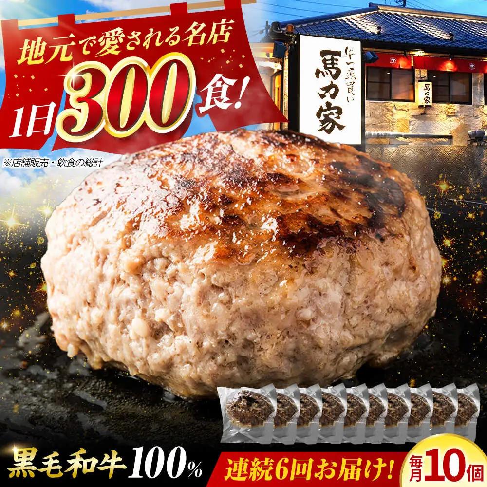 【6回定期便】超ハンバーグ ミニ 10個[AVBO070]お惣菜 定期便