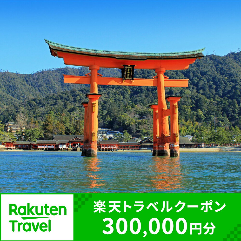 【ふるさと納税】広島県廿日市市の対象施設で使える楽天トラベルクーポン 寄付額1,000,000円