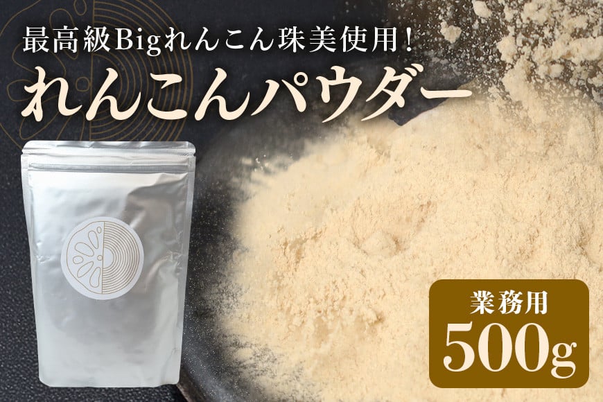 
            レンコンパウダー500g Bigれんこん珠美 業務用 77-J
          