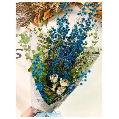 ふるさと納税 小山市 【Lサイズ】季節にあったお花をお届け!店長セレクトドライフラワー