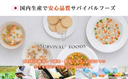 賞味期限25年 非常食 バラエティセット 大缶6缶 詰合せ 約60食分 缶切り付 サバイバルフーズ クラッカー シチュー 雑炊 美味しい 常温保存 防災 非常用 非常用食品 防災グッズ 災害対策 フリ