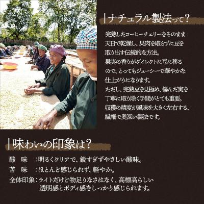ふるさと納税 鶴岡市 千一珈琲 コーヒー豆「エチオピアナチュラルモカ」91g [K-710] |  | 01
