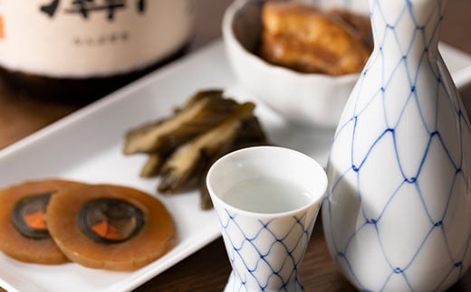 南部杜氏「極」セット（日本酒 純米大吟醸＆花巻のおつまみ 角煮 漬物） 【167】