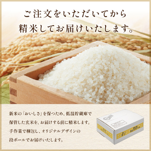 【6ヵ月定期便】北海道南るもい産【ななつぼし】(無洗米)5kg×2袋 R011-046