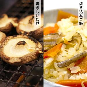 【有機】深山農園の 瀬戸内しいたけ ～肉厚で、大きく、ジューシー～400g