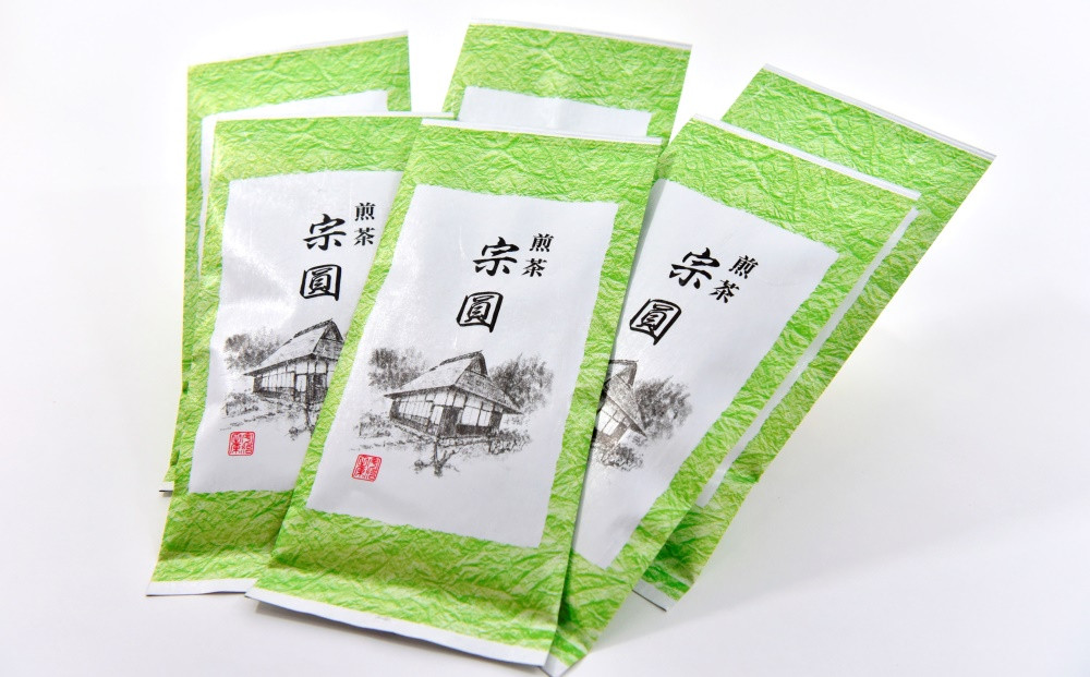 
一級品煎茶『宗円』（80g×6本）〈お茶 茶 煎茶 緑茶 一級煎茶 茶葉〉 n0207
