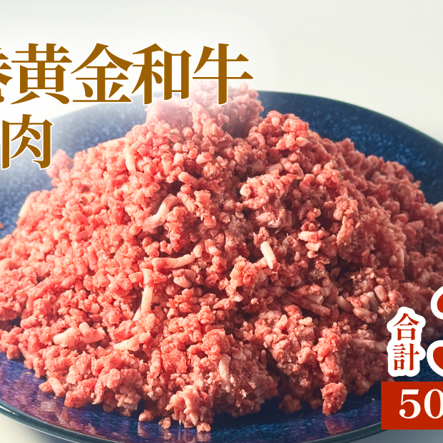 牛肉 石巻 黄金 和牛 挽き肉  500g×6P 赤身 国産 美味しい 使いやすい 小分け 肉 お肉 ひき肉 挽肉 おかず 冷凍