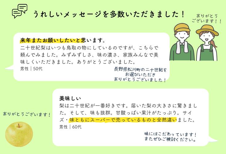 たくさんのお客様からうれしいお声をいただいております！