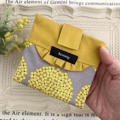 ふるさと納税 魚津市 エコパックティッシュから詰め替えて使う・ティッシュケース(イエローブーケ)